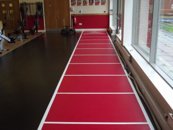 Gym Floor Markings and Graphics